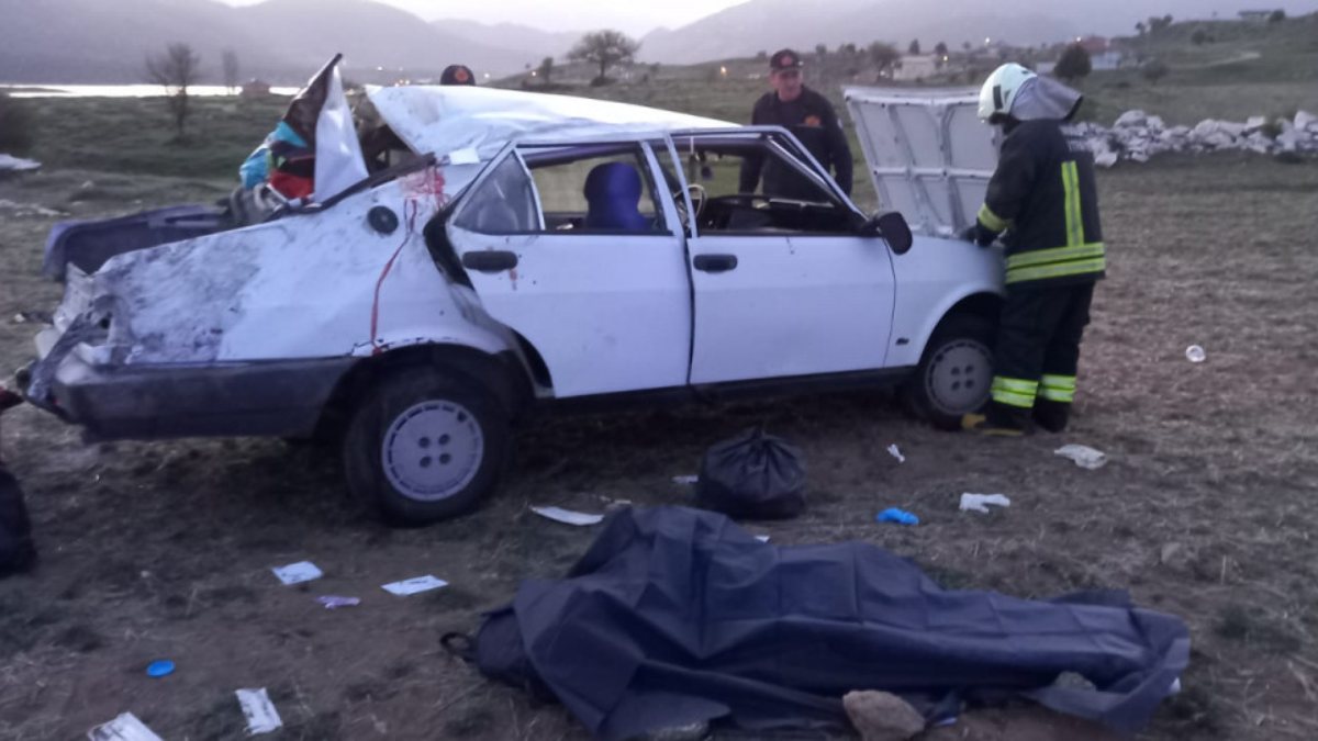 Muğla’da otomobil şarampole devrildi: 1 ölü, 5 yaralı