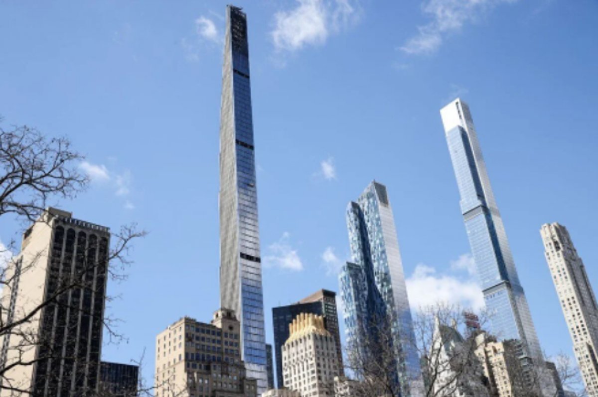New York ta 'dünyanın en ince gökdeleni' yapıldı #1