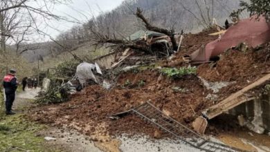 Ordu'da 148 yapı için heyelan tahliyesi