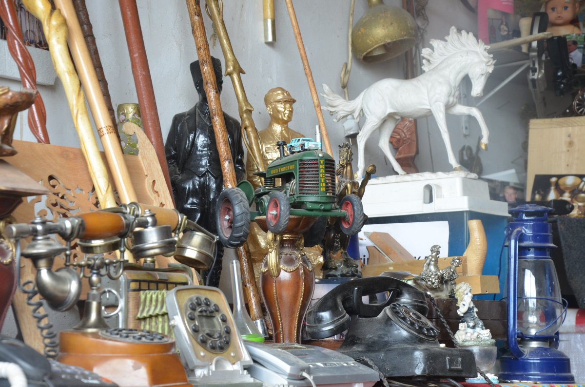 Ordu’da eski eşya merakı ile garajını müze yaptı #5