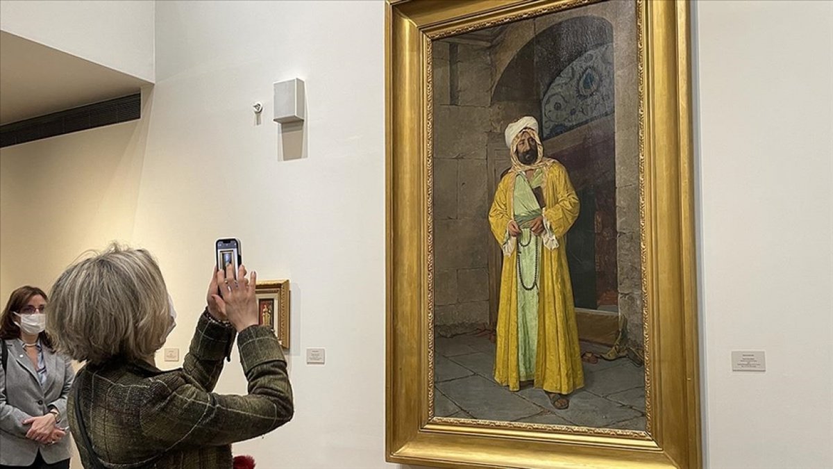 Osman Hamdi Bey sergisi, İstanbul Resim ve Heykel Müzesi nde açıldı #1