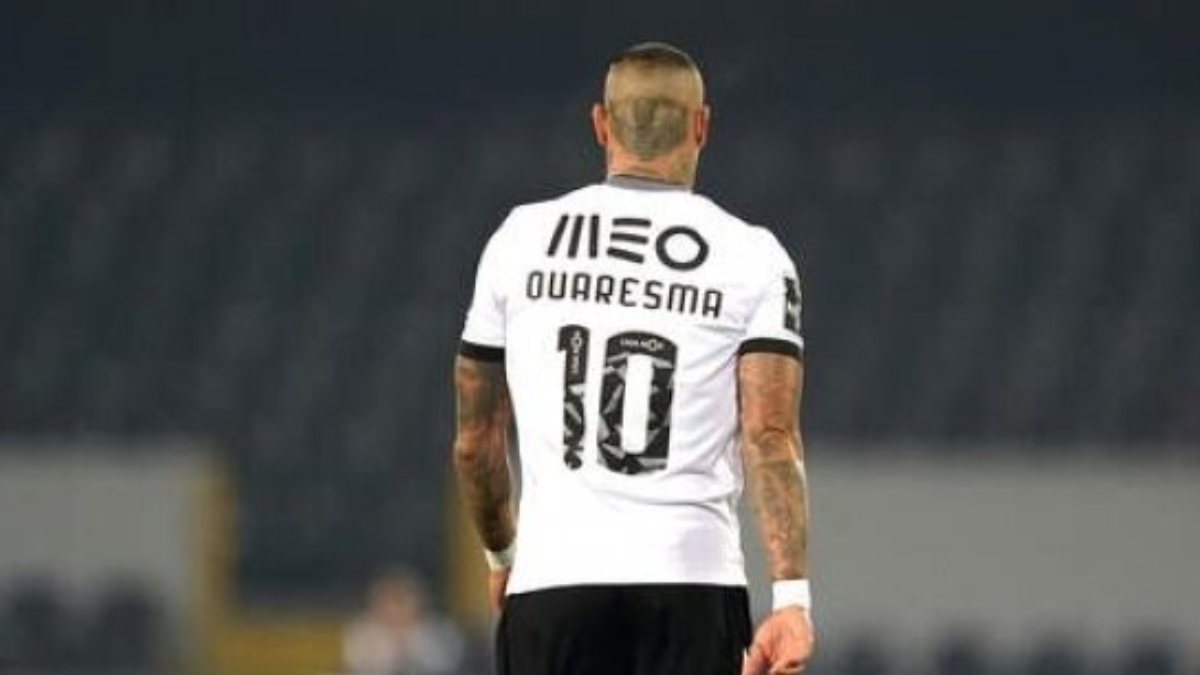 Ricardo Quaresma kadro dışı bırakıldı