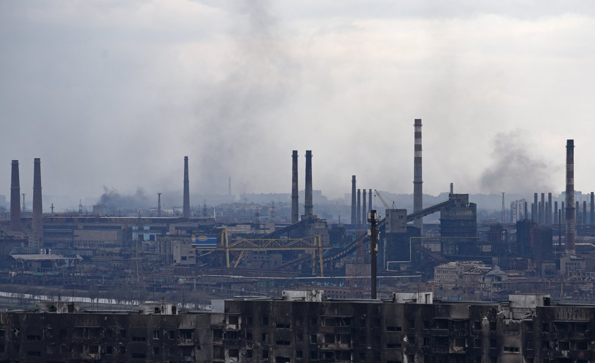 Rusya nın hedefindeki Mariupol de yıkımın havadan görüntüleri #3