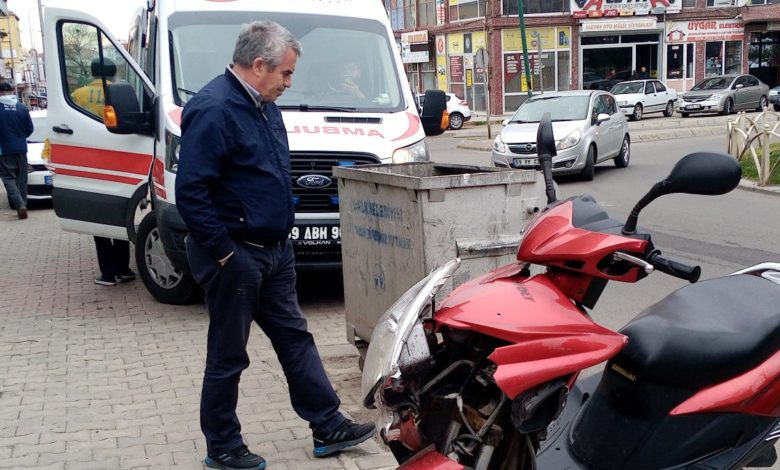 Tekirdağ'da kazaya karıştığı sürücü, arkadaşı çıktı