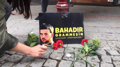 Arkadaşları, 7 yıl önce katledilen Bahadır Grammeşin'i anıyor