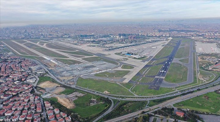 Atatürk Havalimanı'na 'millet bahçesi' operasyonu