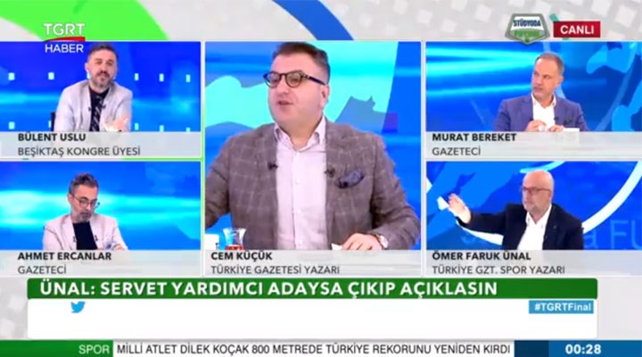 Beşiktaş: Gazeteci yazar müsveddesi Cem Küçük’ü şiddetle kınıyoruz