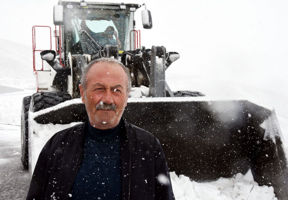 Bitlis te karla mücadele devam ediyor #4