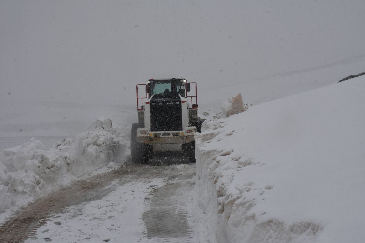 Bitlis te karla mücadele devam ediyor #5