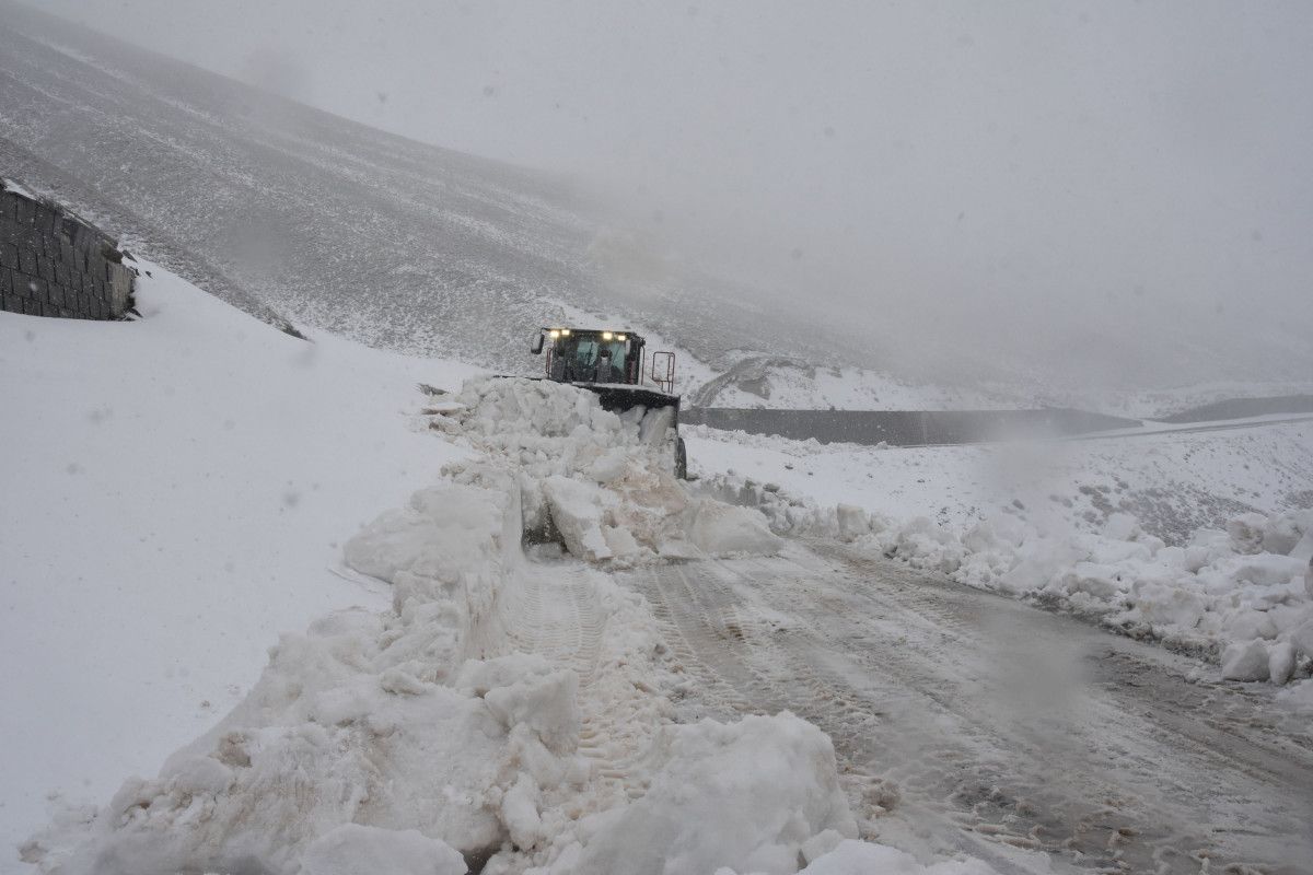 Bitlis te karla mücadele devam ediyor #7