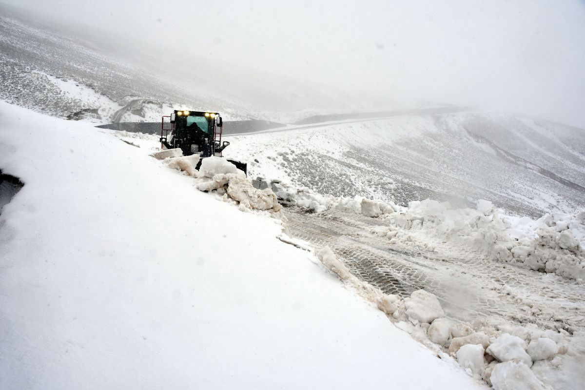 Bitlis te karla mücadele devam ediyor #10