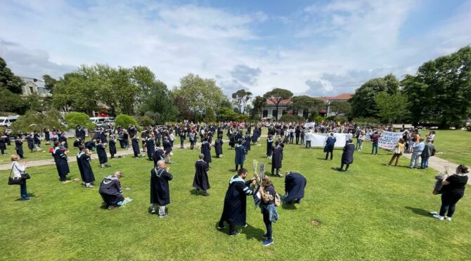 Boğaziçililerin direnişinin 500'üncü günü