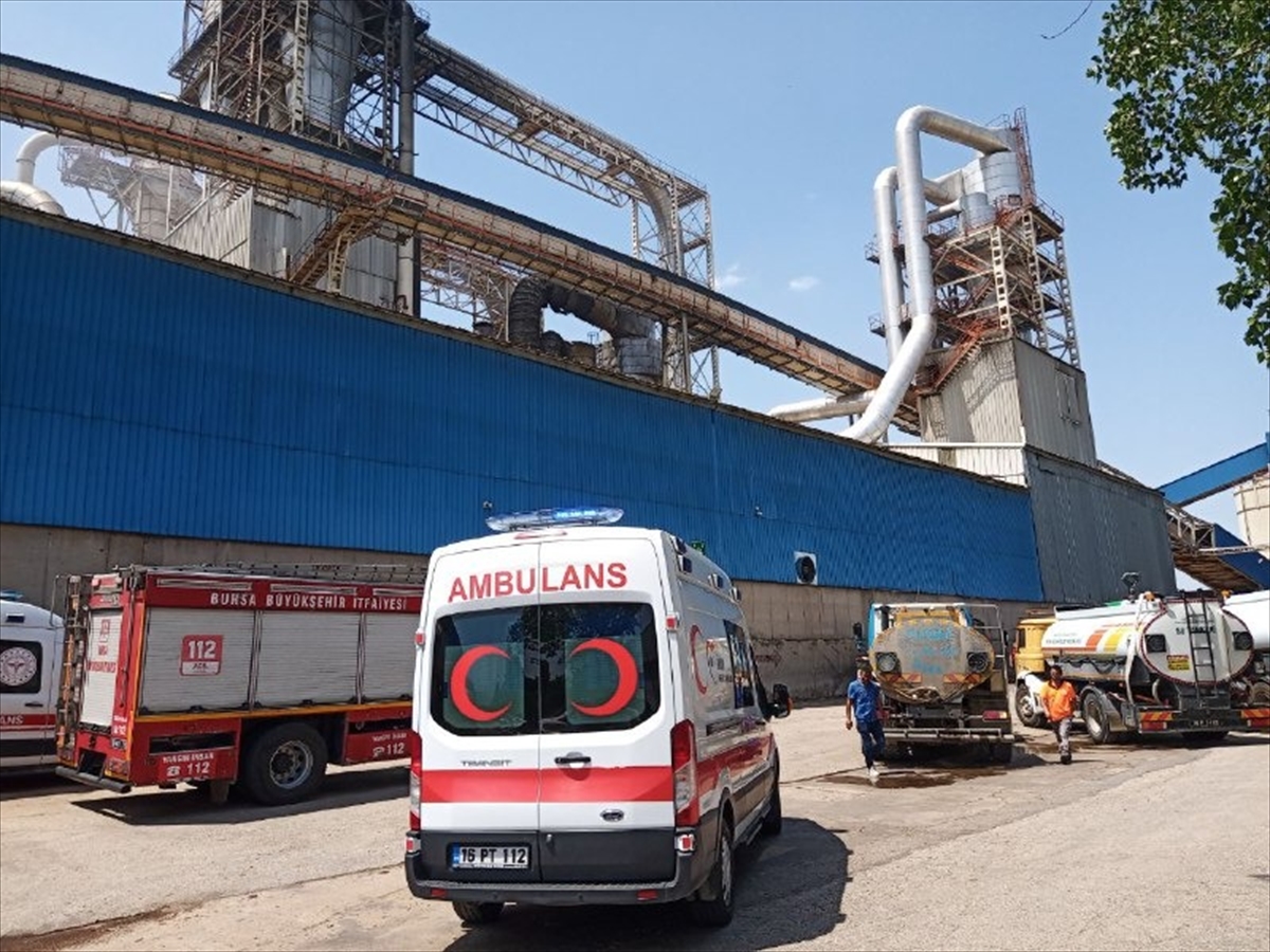 Bursa'da fabrikada patlama: 1 ölü