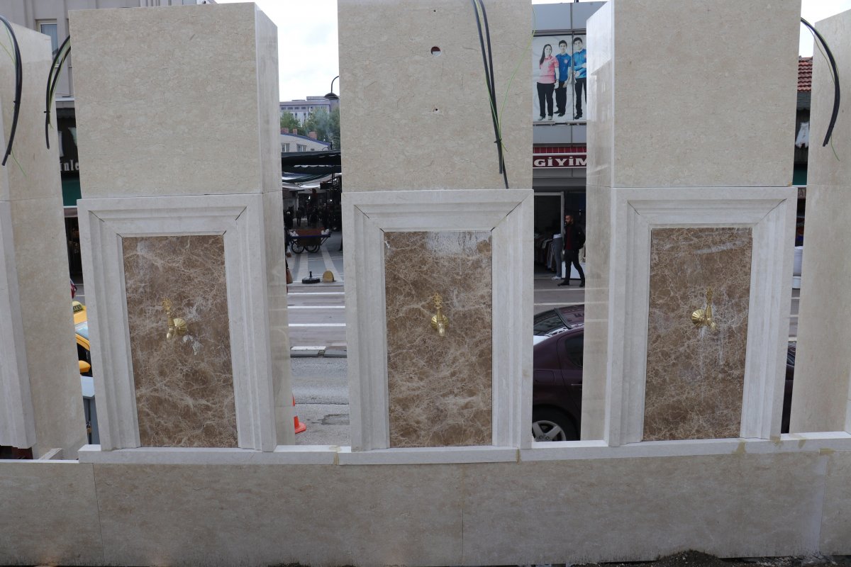 Malatya daki camiye dikilen bloklar, tartışmaya neden oldu #2