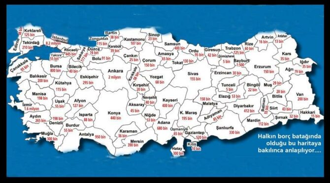CHP'li Tekin, Türkiye'nin icra haritasını çıkardı