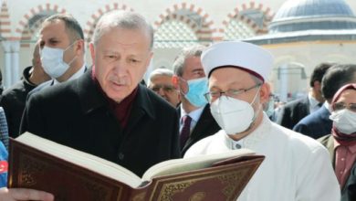 Cumhurbaşkanı Erdoğan'ın sözü üzerine Diyanet 'şükür' hutbesi okuttu