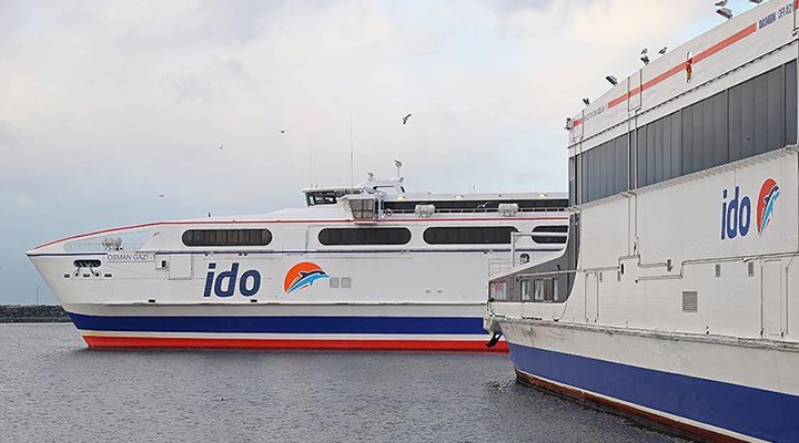 İDO, Bandırma’da feribot seferlerini durdurdu