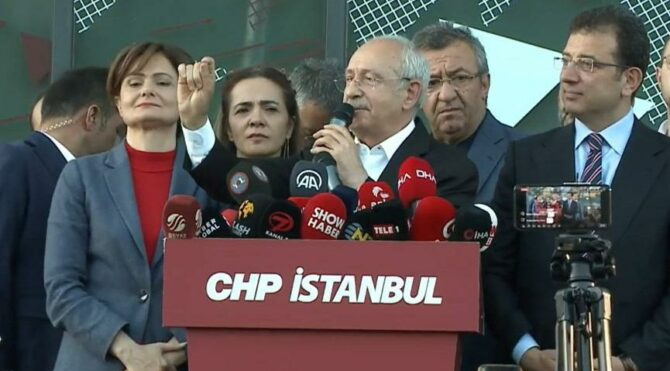 Kılıçdaroğlu'ndan Kaftancıoğlu kararına tepki