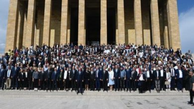 Memleket Partisi'nden Anıtkabir'e ziyaret