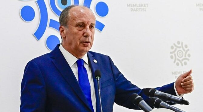 Muharrem İnce,seçim ikinci tura kalırsa kimi destekleyeceğini açıkladı