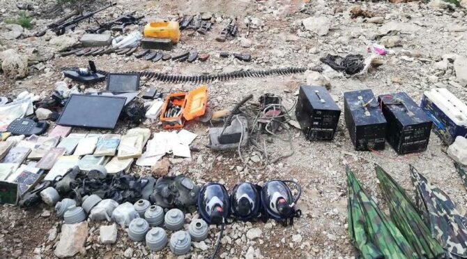 Pençe-Kilit Operasyonu'nda terör malzemeleri geçirildi
