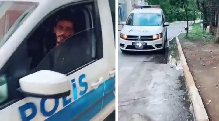 Polis otosuyla video çeken Suriye'li, sınır dışı ediliyor