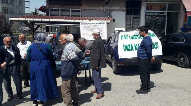 Rize Valiliği çay eylemini yasakladı