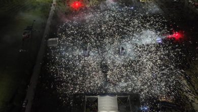 Trabzonsporlular, İstanbul Yenikapı'da şampiyonluğu kutladı