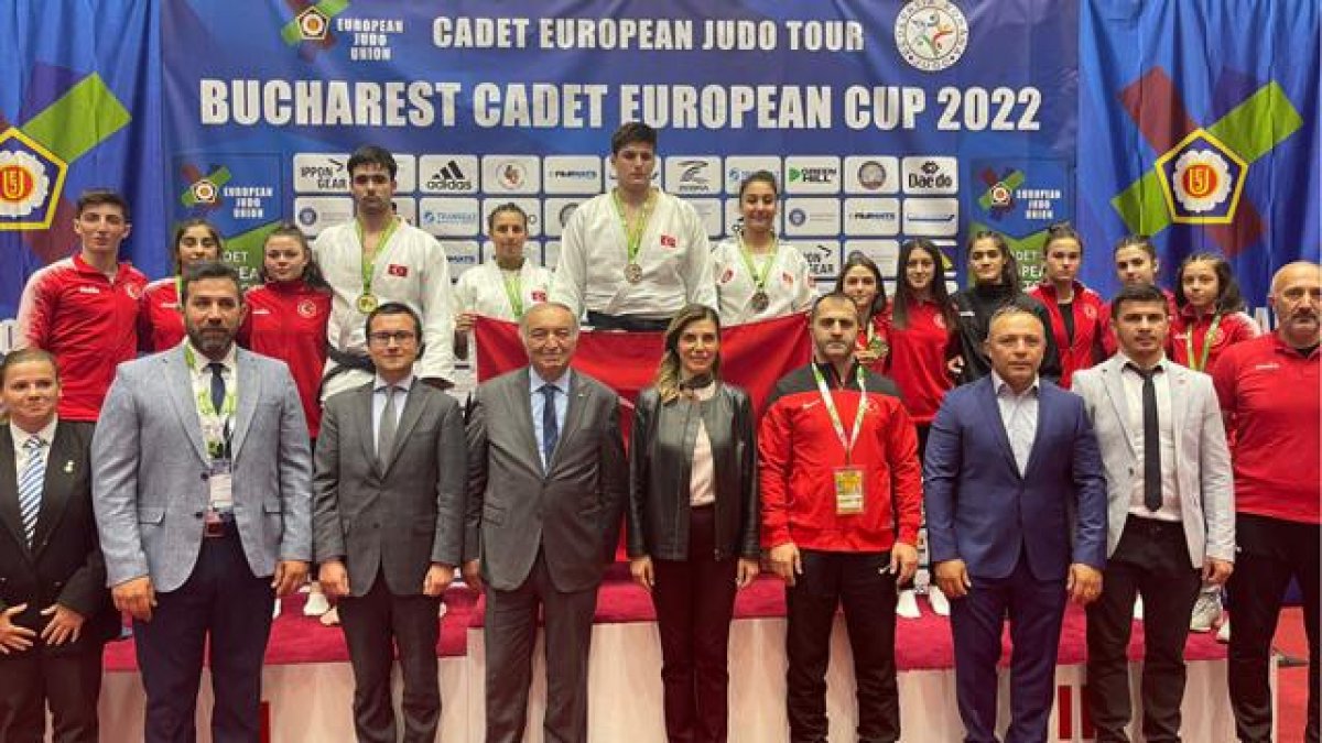 Ümitler Avrupa Judo Kupası'nda Türk sporculardan 11 madalya