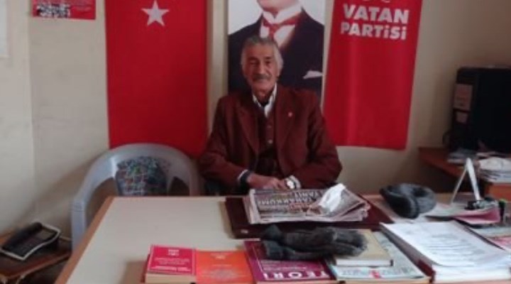 Vatan Partisi Elbistan İlçe Başkanı evinde ölü bulundu