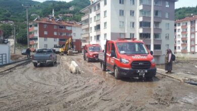 Ankara Büyükşehir Belediyesi sel felaketi için Kastamonu’da