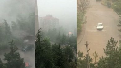 Ankara'da şiddetli sağanak yağış! Son durum açıklandı