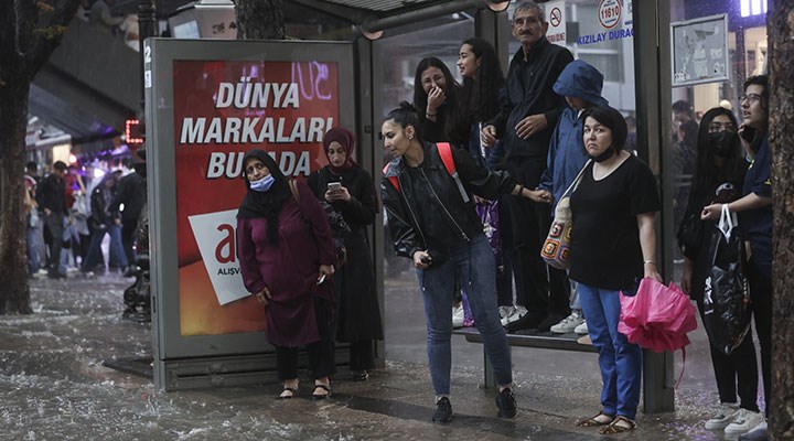 Ankaralılara şiddetli yağış uyarısı