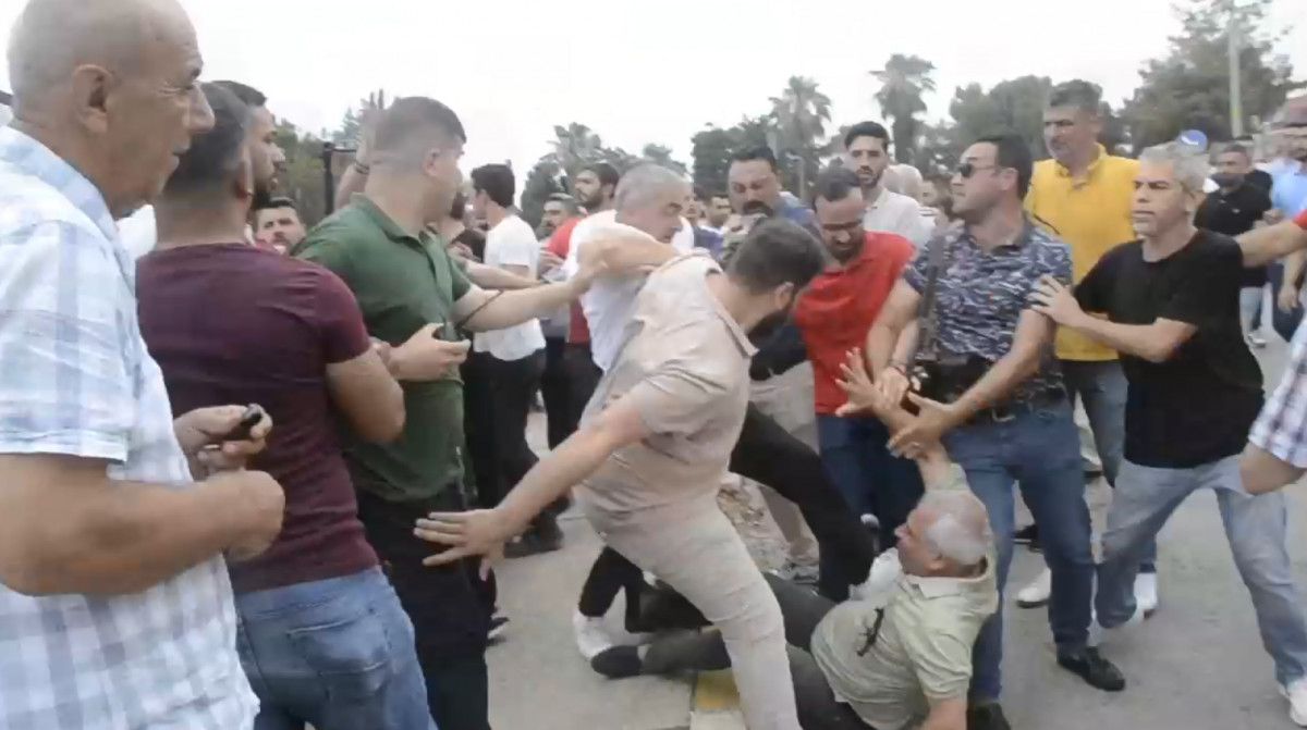 Adana da basın mensubu baba-oğula dayak atıldı #1