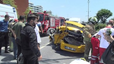 Bayrampaşa’da zincirleme kaza: 3 yaralı