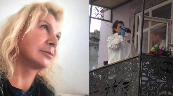 Beyoğlu'nda bir kadın evinde, domuz bağı ile öldürülmüş olarak bulundu