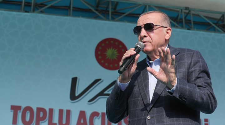 Cumhurbaşkanı Erdoğan'dan Van'da üniversite gafı