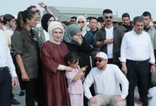 Emine Erdoğan'dan Bilal Erdoğan'ın Etnospor festivaline ziyaret