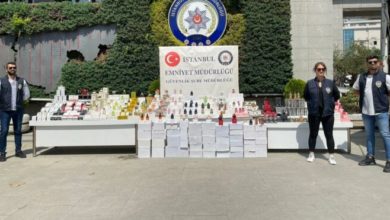 İstanbul'da 73 bin şişe sahte parfüm ele geçirildi
