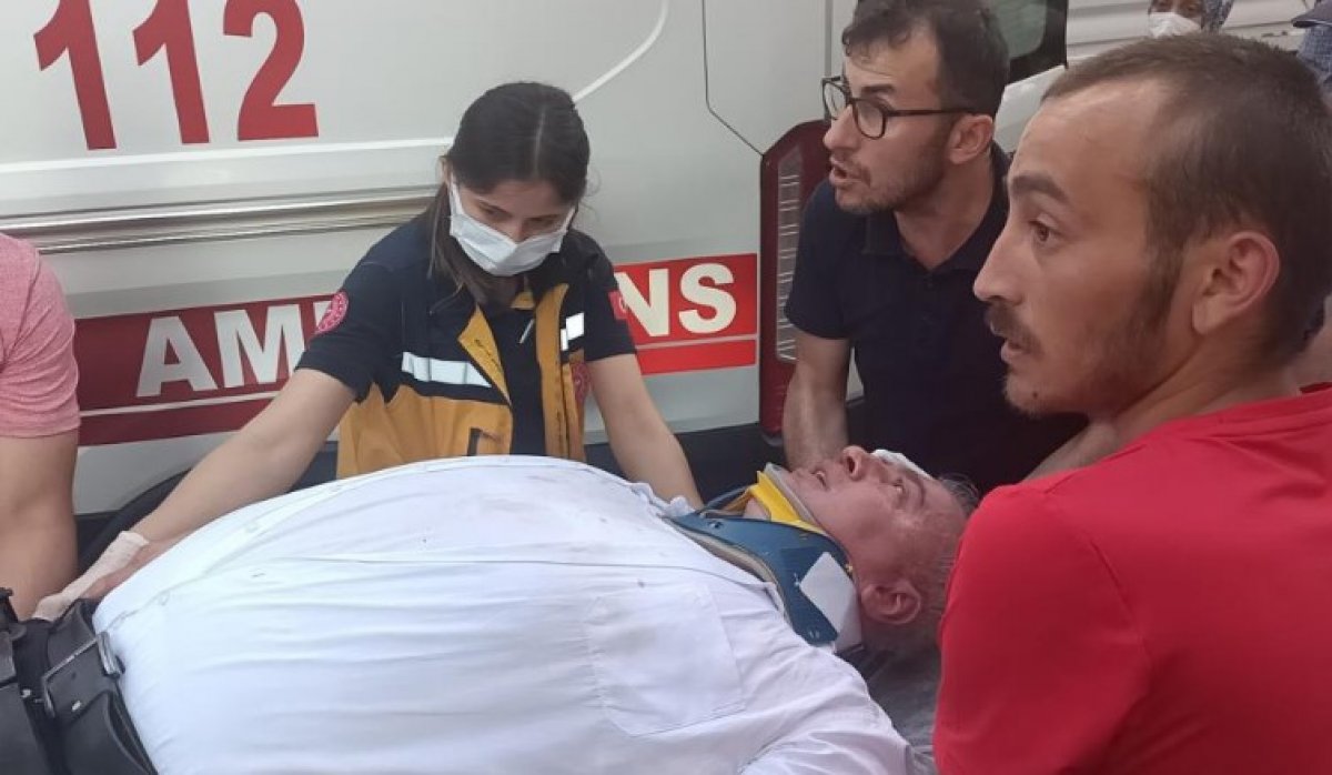 Zonguldak ta kavgayı ayırmaya çalışan kişi kafasından darbe aldı #2