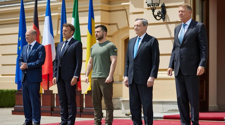Liderlerden Ukrayna’ya ziyaret
