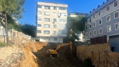 Maltepe'de otoparkı çöken 6 katlı bina mühürlendi