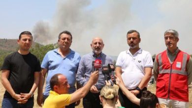 Marmaris'teki orman yangında 'Yazlık Saray' tartışması