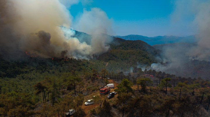 Marmaris'teki orman yangınıyla ilgili soruşturma başlatıldı