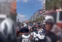 Motokuryelerden akaryakıt zammı protestosu