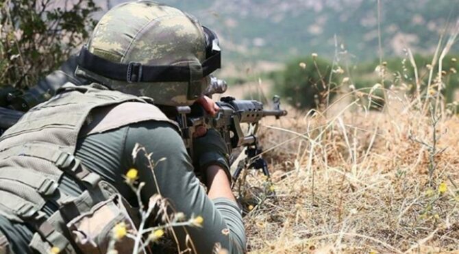 MSB: 4 PKK'lı terörist öldürüldü