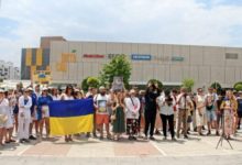 Ruslar ve Ukraynalılar’dan Antalya’da eylem