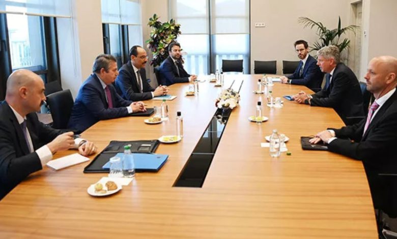 Sözcü İbrahim Kalın, NATO Genel Sekreteri Kabine Direktörü ile görüştü