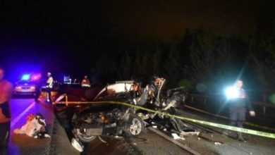 Tosya'da yolcu otobüsü ile otomobil çarpıştı: 2 ölü, 16 yaralı