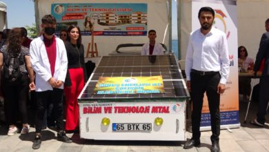 Vanlı öğrenciler, güneş enerjisiyle çalışan araç yaptı